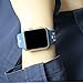 YC YANCH Greatou Compatible for Apple Watch Band 38mm,Soft Silicone Sport Band Replacement Wrist Strap Compatible for iWatch Apple Watch Series 3/2/1,Nike+,Sport,Edition,M/L,Lightpink Midnightblue