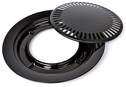 Campingkocher Gaskocher Tragbarer Turbo Gaskocher 2,9 kW RS-3500 Gasgrill Gasbrenner (Nur Grillplatte)