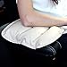 GAMPRO Luxury PU Soft Leather Car Center Console Cushion(11x 8.6 inches) Vehicle Seat Cushions Armrest Pillow Pad for Car Motor Auto Vehicle, Raises Your Center Console.(Beige)