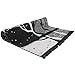 Women and men's Modal Super Soft Oblong Scarf 7312 Inches (black)