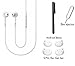 Samsung Eo-eg920lw 3.5mm Jack Universal Headset with (Extra Ear Gel & Stylus & SIM Ejector) in Original Sealed Pack Samsung Bag for Note 5/Edge/Edge+/s6