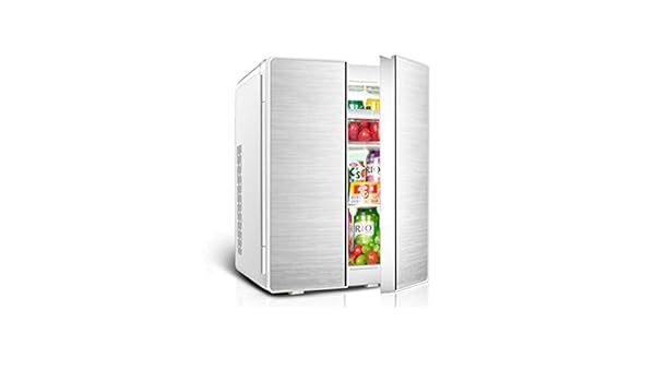 JLWF Mini Frigorífico Dormitorio Portátil Deluxe Cosmetic 25L ...