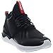 adidas mens Tubular Running Weave CBLACK,TOMATO,FTWWHT S82651