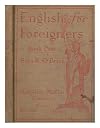 English for Foreigners; Book One