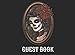 Guest Book: Sugarskull Girl Guest Book for Halloween Party (halloween party ideas) by
