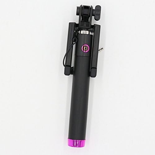 Perfect Bluetooth Selfie Stick, Khold Best Wireless Selfie Stick Next GEN Model. Bluetooth Remote Shutter. Love It or Return It! Smallest Extendable Selfie Stick Fits in Your Pocket.red