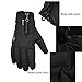 RockBros Cycling Touch Screen Gloves Winter Mountain Road Bicycle Motorcycle Fleece Gloves Black M