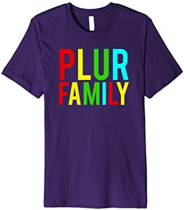 Mens Plur Family EDM Concert T-Shirt 2XL Purple