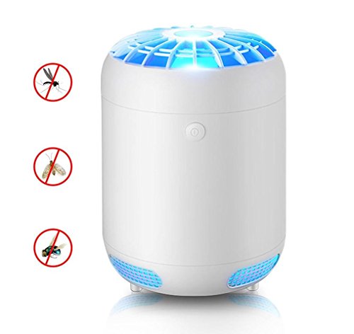 Clearance! CieKen Electric Fly Bug Zapper Mosquito Insect Killer LED Light Trap Lamp Pest Control (White)