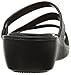 Crocs Women's Patricia Wedges Sandal, Black/Black, 6