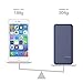 Puridea S3 Navy Blue 15000mAh 3A Output Cell Phone Battery Portable Charger (2.4A Input Li-polymer Battery Banks) for Apple iPhone 4 5 6 Plus Samsung HTC Nokia LG Sony Blackberry