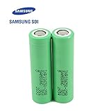 2pcs Samsung INR18650-25R 18650 2500mAh 3.7v Li-ion 20A discharge Authentic Grade-A Guarantee