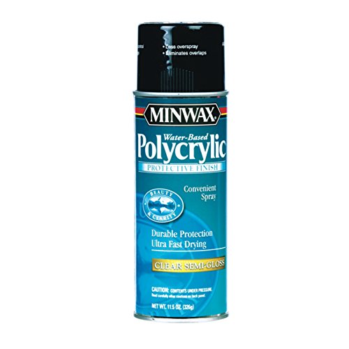 Mua Minwax 34444000 WaterBased Polycrylic Spray, 11.5 ounce Aerosol, SemiGloss trên Amazon Mỹ