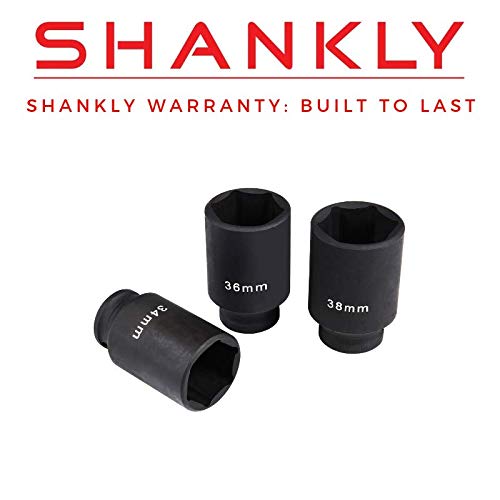 Shankly Axle Nut Socket Set, Large Socket Set (3/4" Drive), 9 Piece