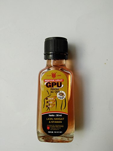 Cap lang eagle brand gpu liniment with ginger oil, 30ml