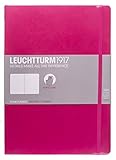 Leuchtturm1917 Softcover B5 Dotted Notebook- 121 Numbered Pages, Berry