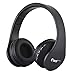 esonstyle Bluetooth Headphones Over Ear Foldable Wireless and Wired Stereo Headset with Mic Soft Earmuffs Light Weight for Phone TV PC Online Class Home Office