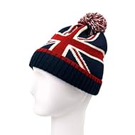 Premium Unisex Warm Knit Union Jack Uk British Flag Beanie Hat 2 Designs Avail Lezxyodorov