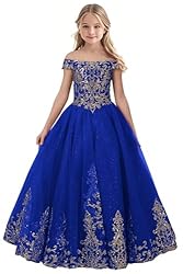 Tulle Flower Girl Dress for Wedding Sparkly