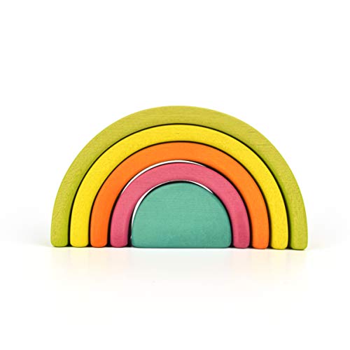 rainbow stacker montessori