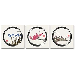 3 Panel Canvas Wall Art Beautiful Butterfly Pictures Home Wall Decorations for Bedroom Living Room Paintings Canvas Prints Framed - 12"x12"x3 Panels