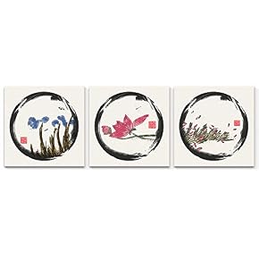 3 Panel Beautiful Butterfly Pictures Home Wall for...