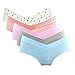 GIFTPOCKET Women's Under the Bump Maternity Panties Underwear, Pack of 5, Assorted Random Designs and Colors, L