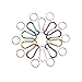 Talisman Gear 24 Pack Small Lightweight Aluminum Carabiner Clips Keychains, Backpacks, Kids, RV, Camping, Fishing, Travel, Home, Organization, Hobby