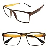 Agstum Mens Ultem Flexible Optical Eyeglasses Frame Myopia Glasses Rxable