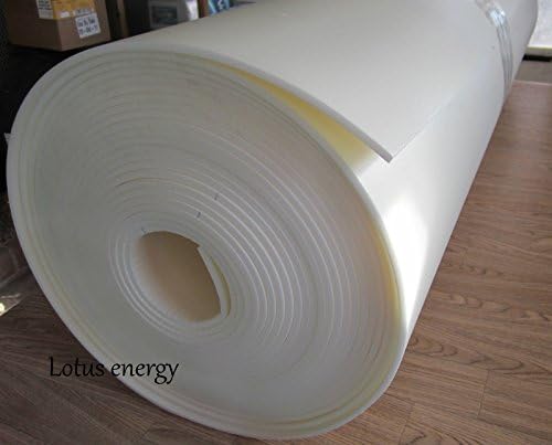 1/4 x 27x 60 Hi Dense CLOSED CELL Uphol Foam Craft Off White by Lotus energy