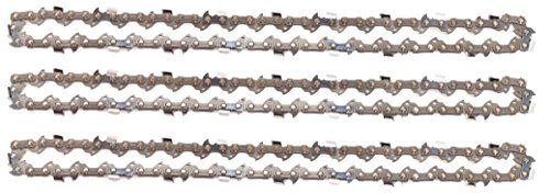 3 tallox Sägeketten 3/8" 1,3 mm 39 TG 25 cm Schwert kompatibel mit Black & Decker