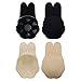 Skin-Friendly Self-adhesive bras for women Inside Adhesive Bra, 2 Pack Women's Youngle Girl Sticky Strapless Backless Dress Bras Adhesive Invisible Backless Push Up Strapless Sticky Bras for Women
