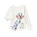 Gymboree Girls' Big Long Sleeve Giraffe Graphic Tee