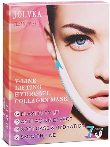 V Line Shape Face Lifting Mask, (7Pcs) Double Chin Reducer, Chin Up Patch Lifting Mask