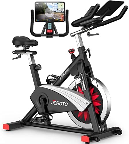 JOROTO X2PRO Bluetooth Exercise Bike, Stationary Indoor Cycling
