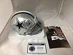Dak Prescott Autographed Signed Dallas Cowboys Mini Helmet COA & Hologram