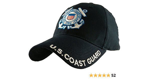 U.S. Coast Guard Logo with Text Cap 