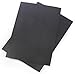 24 x 36 Black Corrugated Plastic Panels, 3/16-inch Thick, Great as Poster Backer - Set of 2