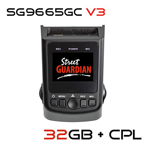 Street Guardian SG9665GC v3 2017 edition + 32GB microSD Card + CPL + USB/OTG Android Card Reader + GPS, Supercapacitor Sony Exmor IMX322 WDR CMOS Sensor DashCam 1080P 30FPS (Best Of - DashCamTalk) Street Guardian SG9665GC v3 2017 edition + 32GB microSD Card + CPL + USB/OTG Android Card Reader + GPS, Supercapacitor Sony Exmor IMX322 WDR CMOS Sensor DashCam 1080P 30F PS (Best Of - DashCamTalk)