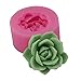 Succulent Plant Flower Pot Silicone Mold Gypsum Cement Fleshy Flower Bonsai DIY Ashtray Candle Holder Mould (C)
