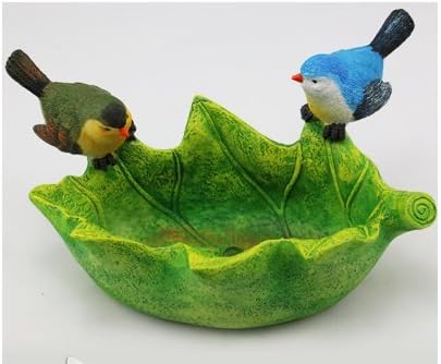 Amazon Com Resin Green Valentine Bird Figurines Animal Home