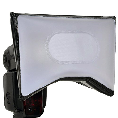 Opteka SB-15 AF-Compatible 7" X 5" Universal Softbox Diffuser for Camera Flashes