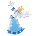 Collections Etc Lighted Outdoor Angel Garden Stake Christmas Decoration, Stained Glass Look, Dove