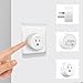 LVGOO Wi-Fi Smart Plug,Works with Amazon Echo Alexa ,MINI Smart Power Socket Outlet,Turn ON/OFF Electronics from Anywhere,For iPhone IOS / Android App