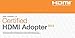 Nanosecond Super Extreme Thin High Speed Mini HDMI Cable (2.6 ft / 0.8 m) - World's thinnest and Most Flexible Mini HDMI Cable