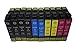 Colour-store Remanufactured Ink Cartridge Replacement for Epson 220 ( Black,Cyan,Magenta,Yellow , 10-Pack )