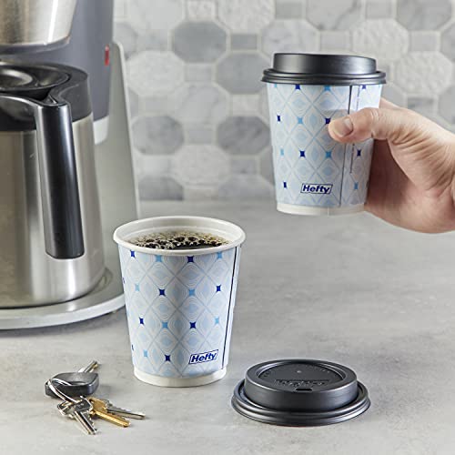 Hefty Disposable Hot Cups with Lids, 12 Ounce, 20 Count Pricepulse