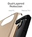 Spigen Tough Armor Galaxy S7 Case with Extreme Heavy Duty Protection and Air Cushion Technology for Samsung Galaxy S7 2016 - Champagne Gold