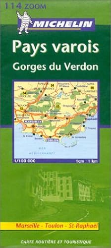 Download Carte routière : Pays Varois - Marseille, Toulon, St-Raphaël, N°11114 PDF