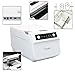 Scangle White SGT-88IV WIFI Thermal Receipt Printer,High Speed Printing 300mm/sec,works on Windows XP//7/8/10/Linux/Android .thumb 4